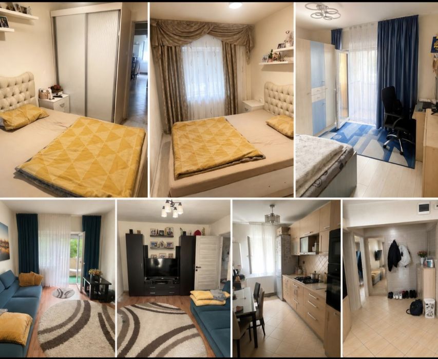 Vand apartament cu 3 camere , in Micro 17 , Str. Bobocului , Bl. UK19 , EJ 2