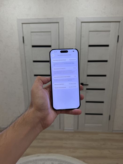 Айфон 16 Про Макс 256 ГБ iPhone 16 Pro Max 91% АКБ ВСЕ РАБОТАЕТ АСТАНА