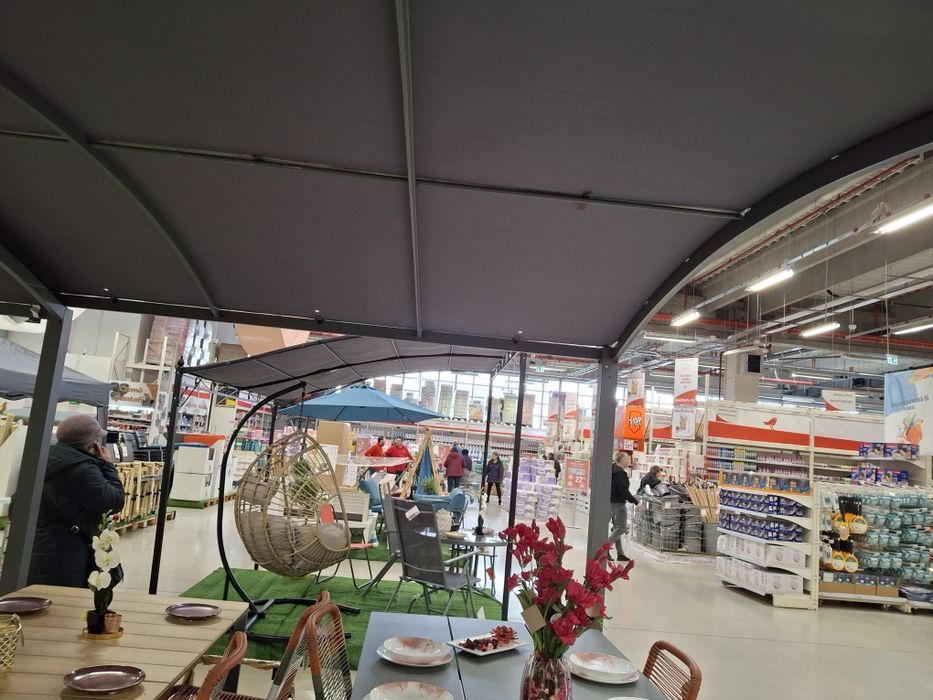 Pavilion extensibil ptr curte sau terasa NOU OFERTA SCHIMB .