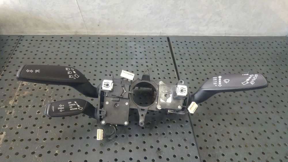 Bloc manete semnalizare stergator parbriz tempomat audi a4 b8 8k