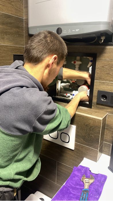 Сантехника.  Работа.