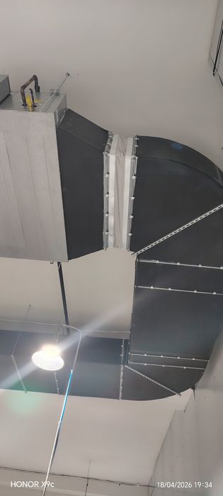 Вентилиятция боича до ключ монтаж ишларини киберамиз.