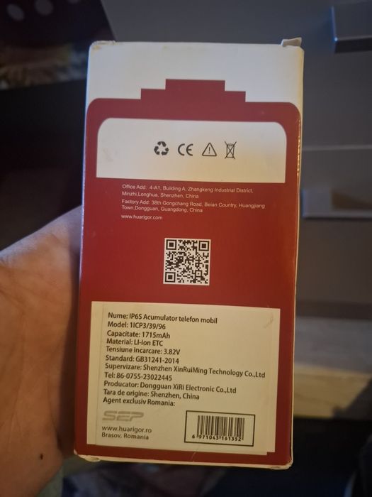 Vanf baterie de iphone 6s noua sigilata