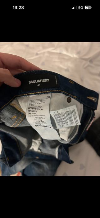 Vand Blugi dsquared2 albastri originali