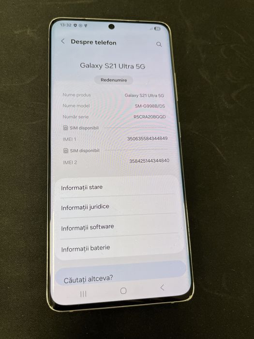 Samsung Galaxy S21 Ultra 5G Dual Sim 256GB ID-XXL5399