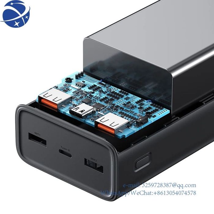 Портативный внешний аккумулятор Power Bank USAMS 30000 мАч