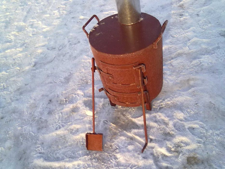 Буржуйка для дома, бани