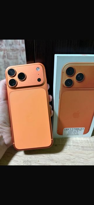 iPhone 17 pro Max orange