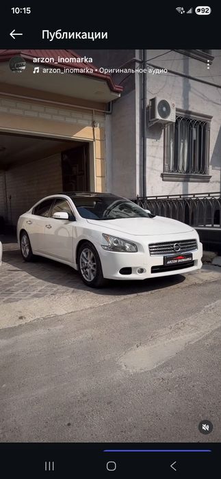 Nissan maxima ideal xolatta