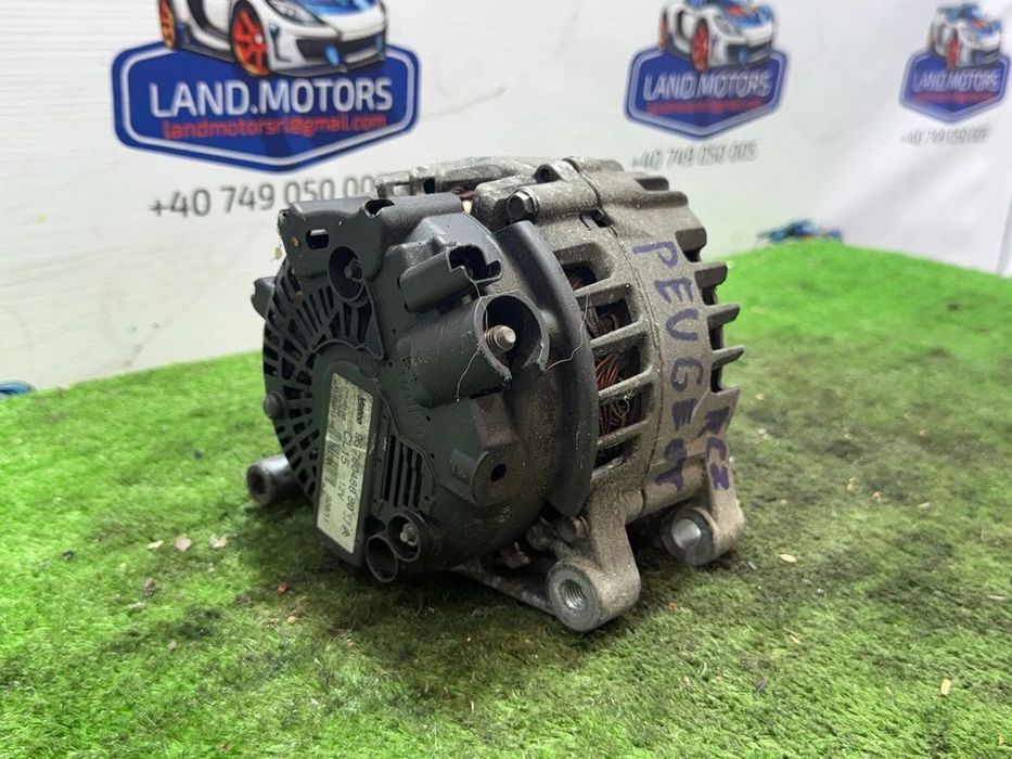 ALTERNATOR PEUGEOT RCZ GT HDI 2.0 DIESEL 2011 COD OEM 9678048880 / 5702J9 / 1638094380 / COUPE 2009-2015