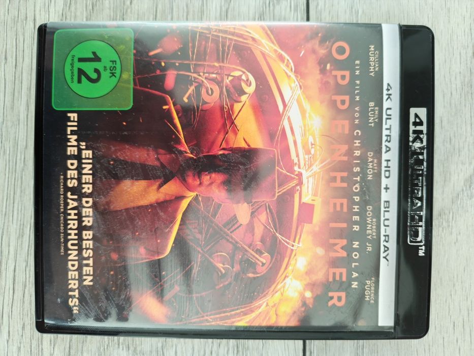 Oppenheimer blu-ray 4k / 1080p