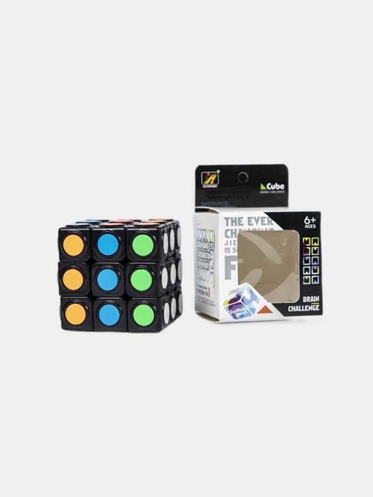 Кубик Рубика 3х3x3 круглый-Kubik rubik 3х3x3-Jiehui yumaloq