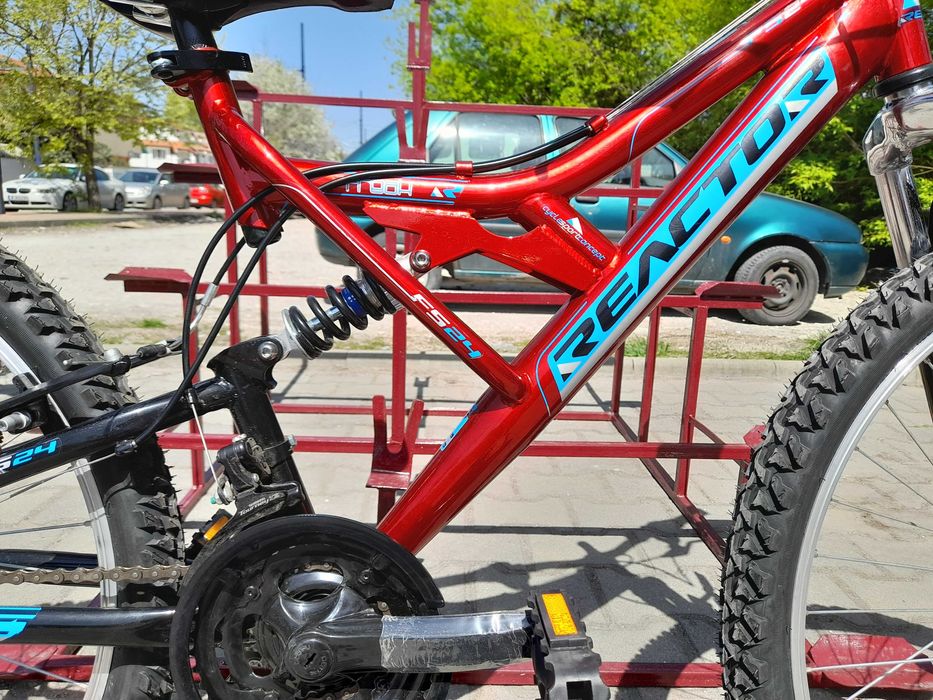 REACTOR Велосипед 24" FREAK червен