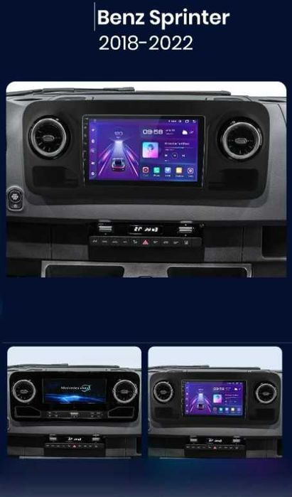 Navigatie Android 13 Mercedes Sprinter 2018-2022, Carplay Android Auto