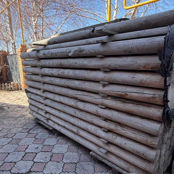 Продам брус оцилиндрованный