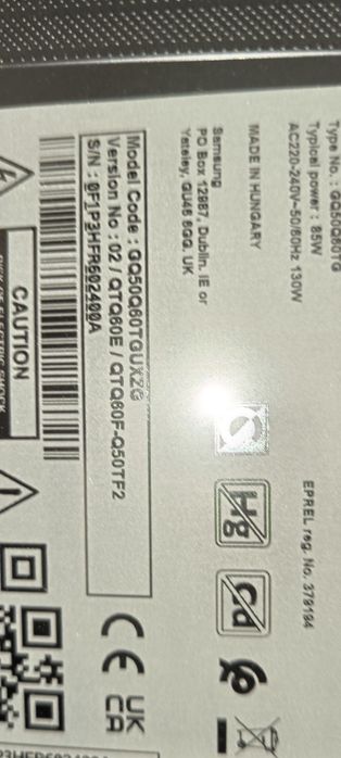 Placi de baza din Smart model 2020  GQ50Q60TGUXZG modele in poze