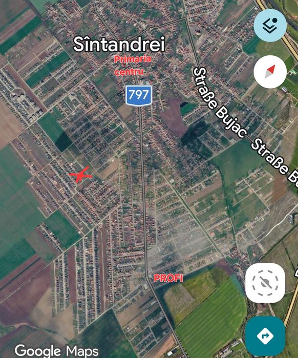 Persoană fizică , casă cu CF. in SÂNTANDREI ,136 mp ,519 mp teren,dublu front str. Vișinilor 1