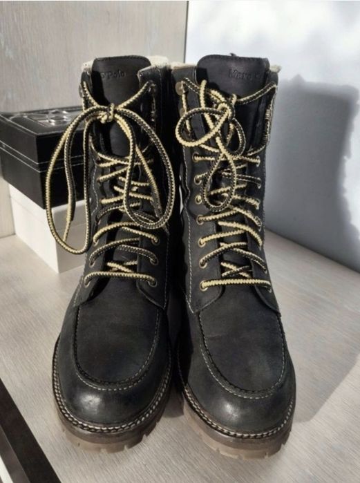 Cizme de iarna, Marc O'Polo, Piele naturală groasă - 40 (26 cm)