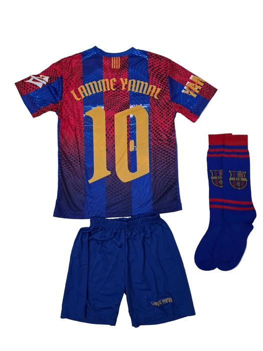 Real Madrid CR7 Екип Роналдо мадрид на CR7 Лицето Футболен детски Екип с Чорапи