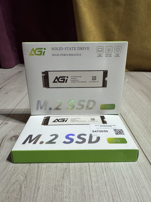 Новый SSD 2TB M2 NVME (Твердотельный накопитель/ССД Диск)