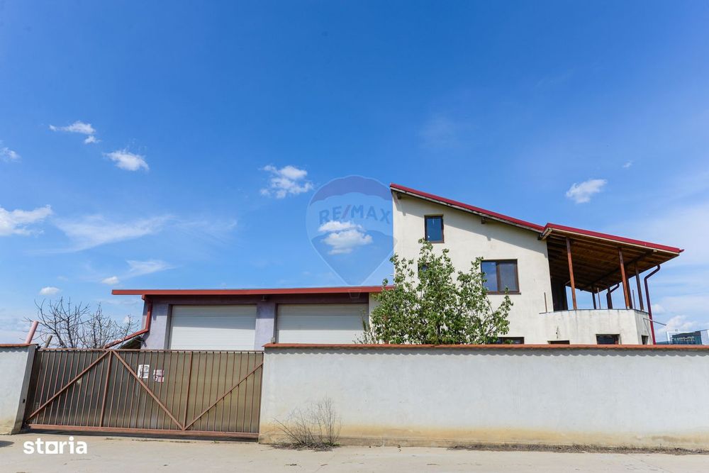 De vanzare casa + hala, teren 580mp, ideala business/service auto