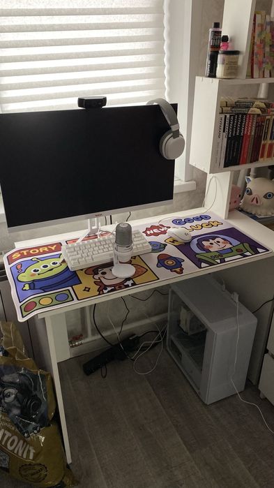 Продаю игровой пк, белый сетап