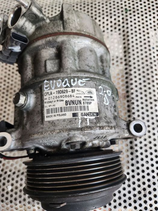 Compresor Clima Ac Range Rover Evoque Velar Land Rover Discovery Sport Jaguar XE XF F Pace 2.0 204