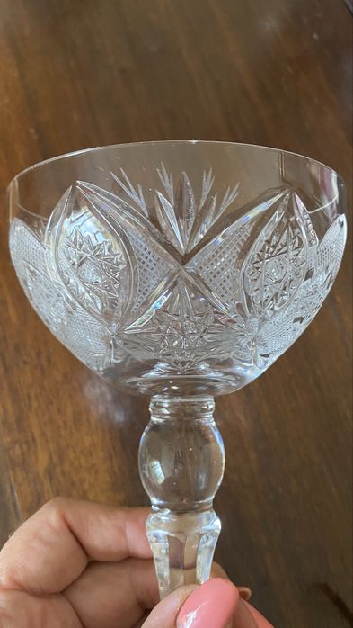 Ритуални сватбени чаши - висококачествен кристал