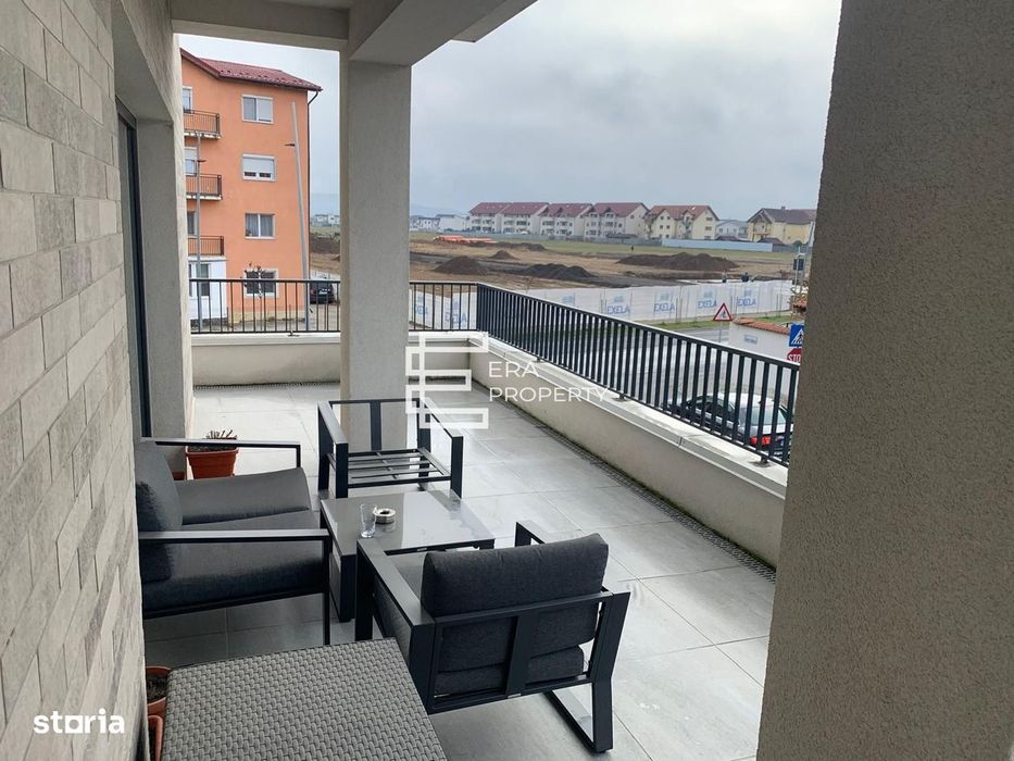 Apartament 2 camere – terasă 37 mp – etaj 1 – 2 parcări – Șelimbăr
