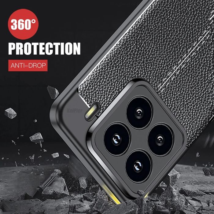 Xiaomi 15 / 12T Pro / 12 Lite / Лукс кейс гръб с кожена шарка