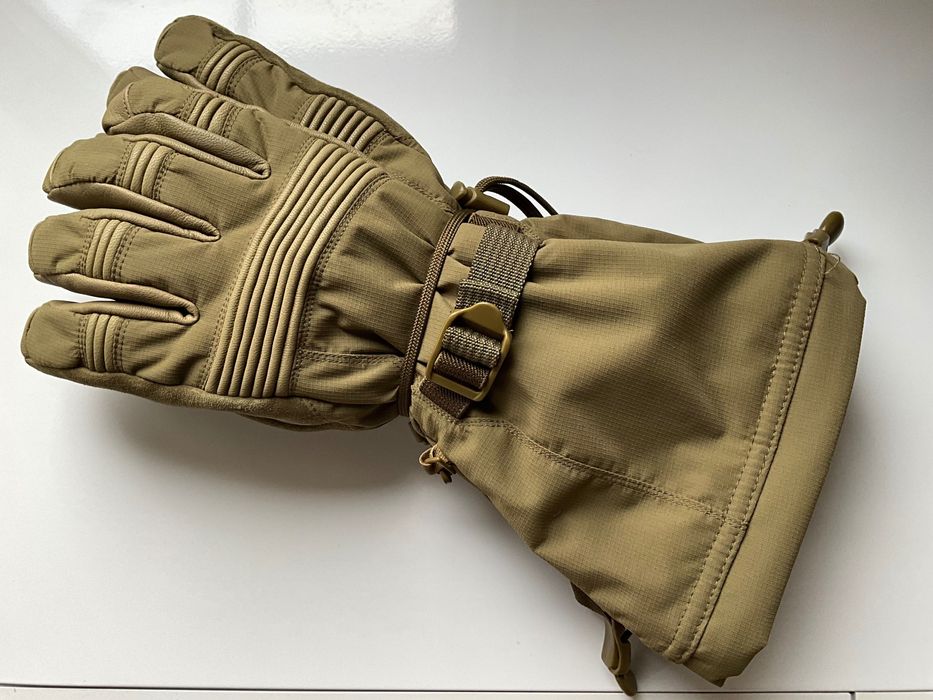 Ръкавици зимни тактически военни с мембрана ECWCS W+R Pro NL ARMY НОВИ