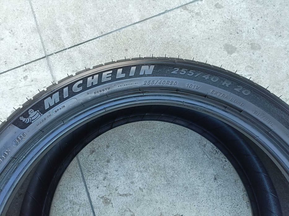 Doua anvelope de vara 255 40 20 michelin pilot sport ev dot 2025