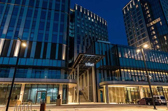Сдам престижный представительский офис 1674m2 в БЦ А класса TRILLIANT