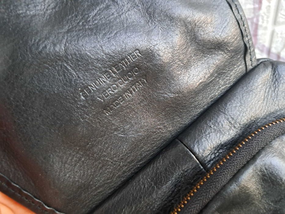 дамска раница,черна кожена чанта-естествена кожа