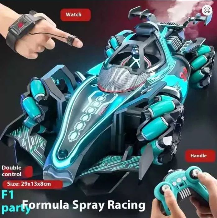 Формула 1, машинка на пульте управления, дрифт на 360 градусов