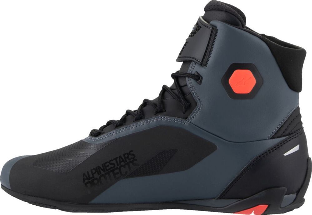 Ghete Alpinestars Faster-4 negru/gri/rosu