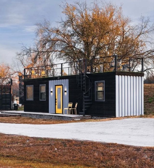 Дача из контейнер | Контейнер дом | Сауна из контейнер |