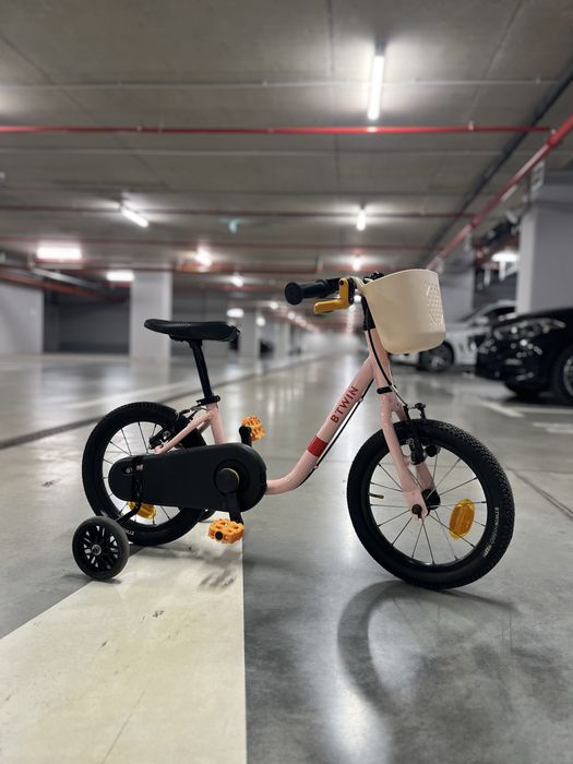 ДЕТСКИ ВЕЛОСИПЕД 2 В 14 DISCOVER 500 ИНЧА, 3 - 5 Г., С РЕЖИМ БЕЗ ПЕДАЛИ, РОЗОВ