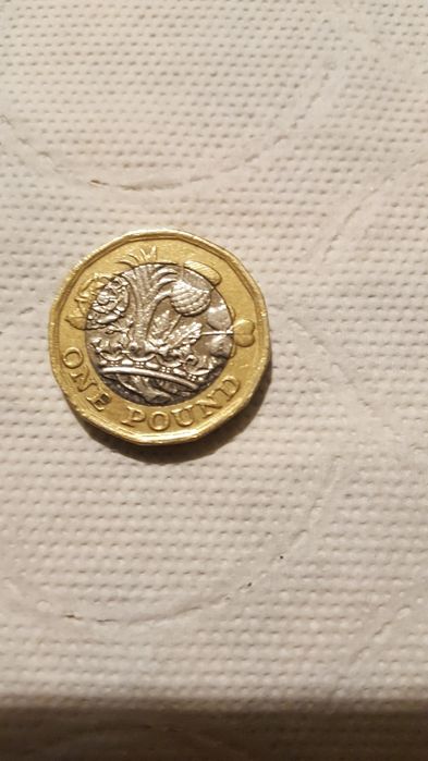 Монета 0т 1 паунд