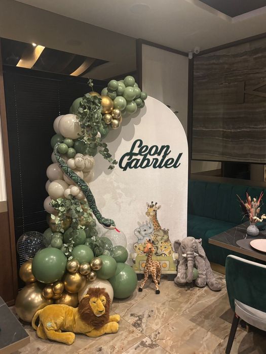 Decor baloane , botez, majorate , petrecere mot