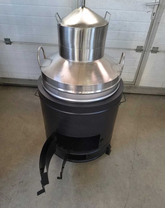 Vând cazan de țuică de inox alimentar de 150 l