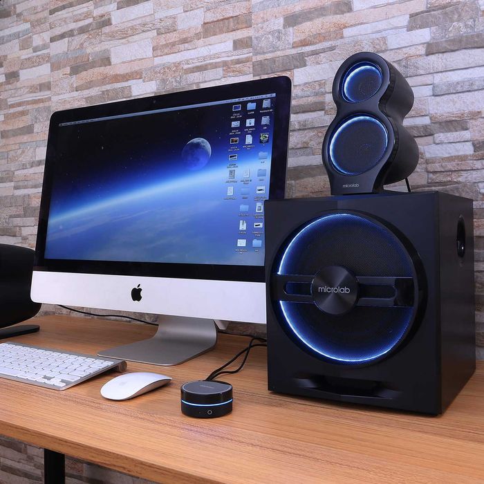 Колонки Стереосистемы Microlab T10 / 2.1/56W RMS (16*2+24W) BT 4.0 1.4