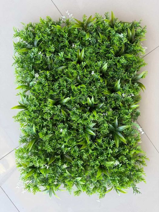 Devorga dekor - yashil gullar