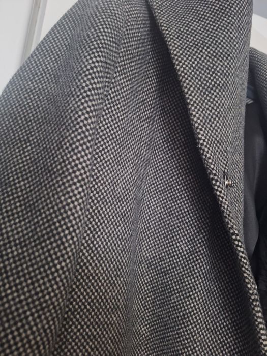 Пальто кашемир с капюшеном