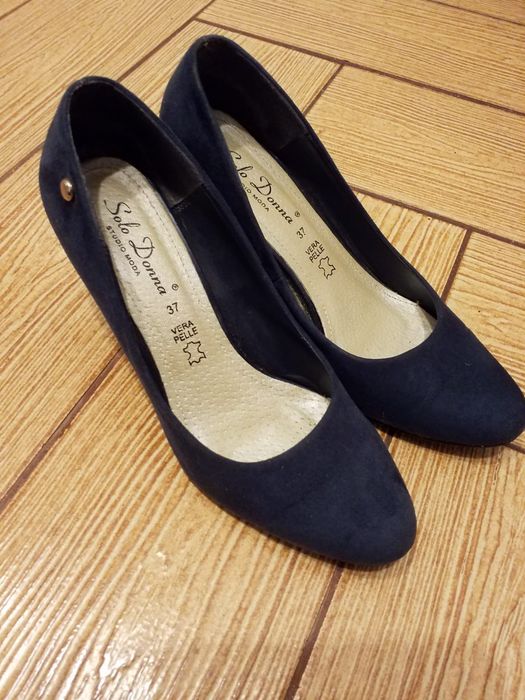Pantofi SoloDonna piele naturala mărime 37.