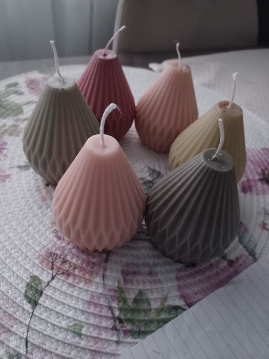 Lumânări handmade.