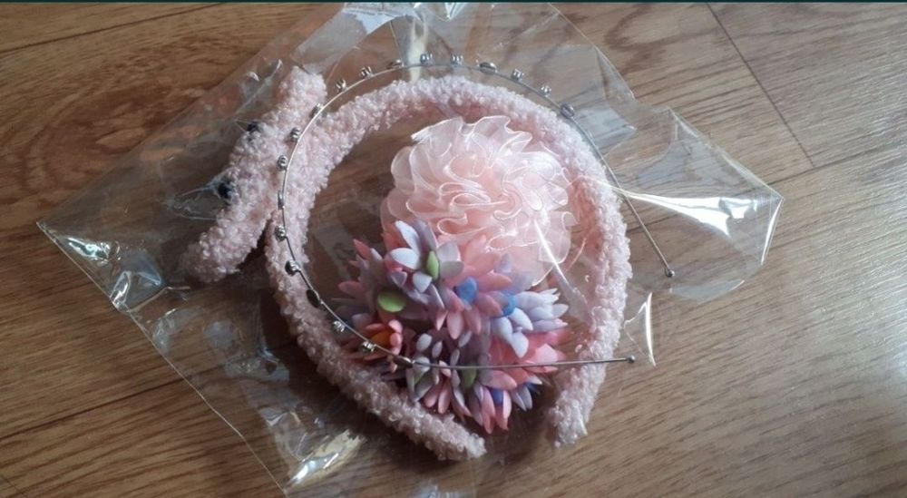 Ободки и резинки для волос на девочку