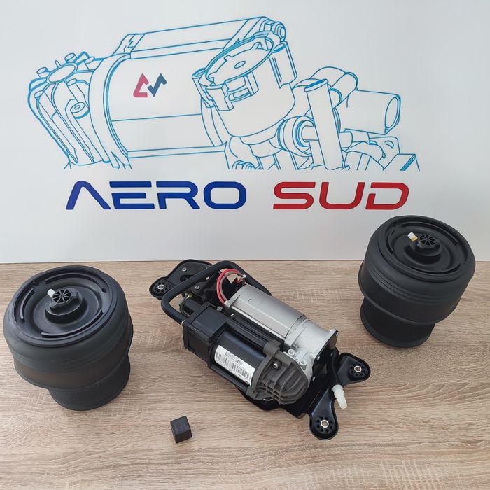 Compresor suspensie perne aer bloc de supape valve senzor de nivel