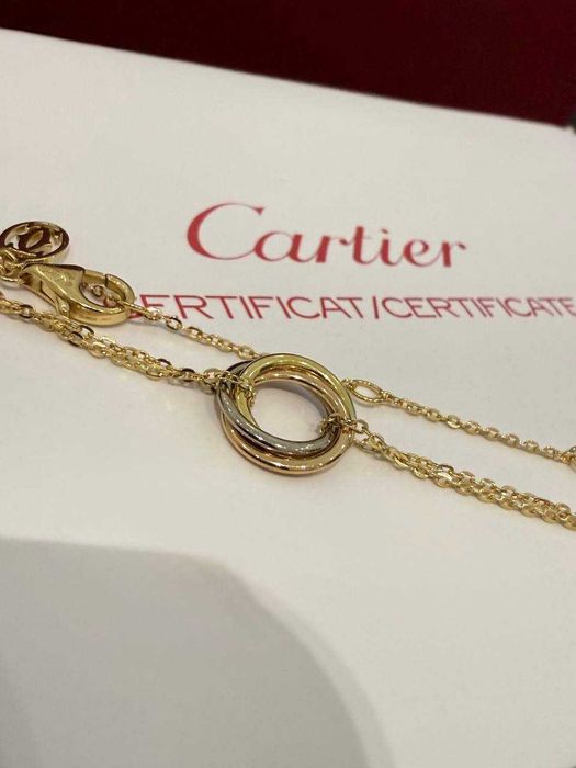 NEW Браслет Cartier Trinity на цепи