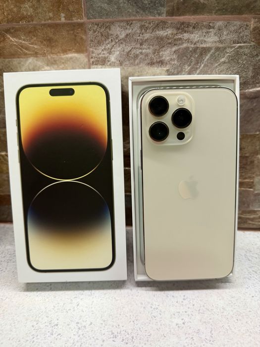 Iphone 14 pro max Gold 128